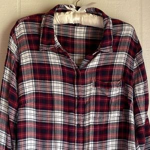 Lucky Plaid Button Up